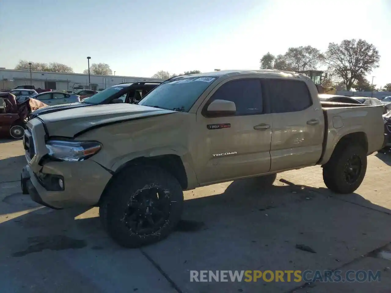 1 Photograph of a damaged car 5TFAX5GN9LX166740 TOYOTA TACOMA 2020