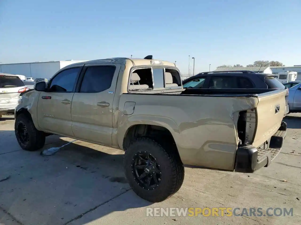 2 Photograph of a damaged car 5TFAX5GN9LX166740 TOYOTA TACOMA 2020