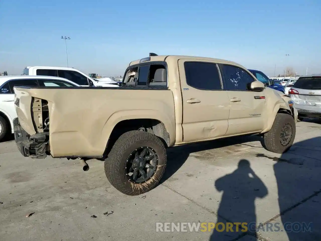 3 Photograph of a damaged car 5TFAX5GN9LX166740 TOYOTA TACOMA 2020