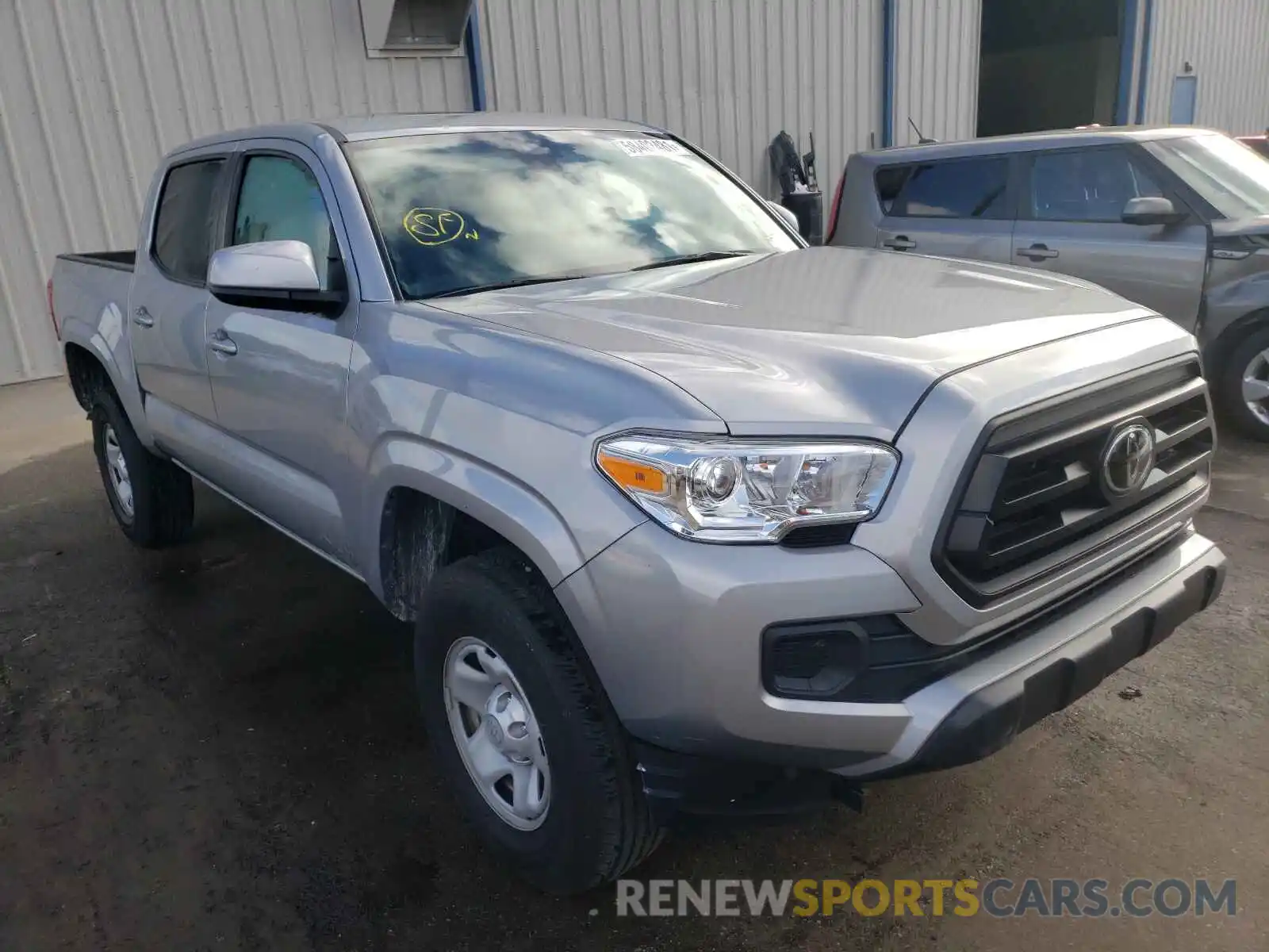 1 Photograph of a damaged car 5TFAX5GN9LX166821 TOYOTA TACOMA 2020