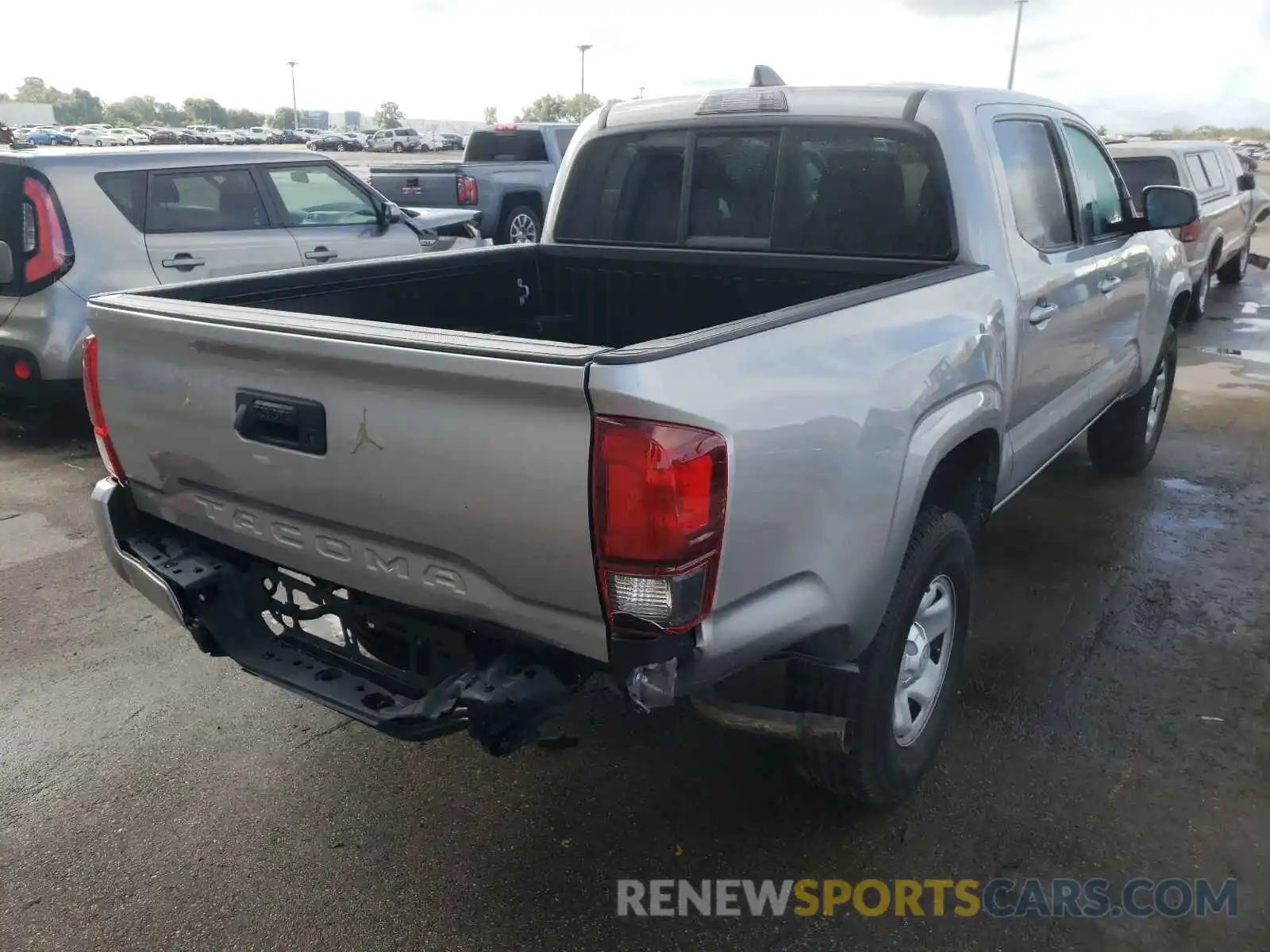 4 Photograph of a damaged car 5TFAX5GN9LX166821 TOYOTA TACOMA 2020