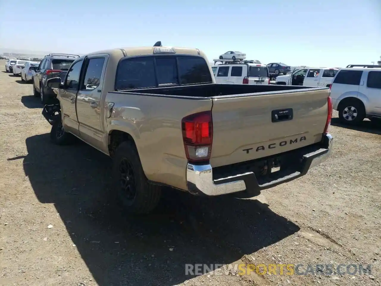 3 Photograph of a damaged car 5TFAX5GN9LX172019 TOYOTA TACOMA 2020