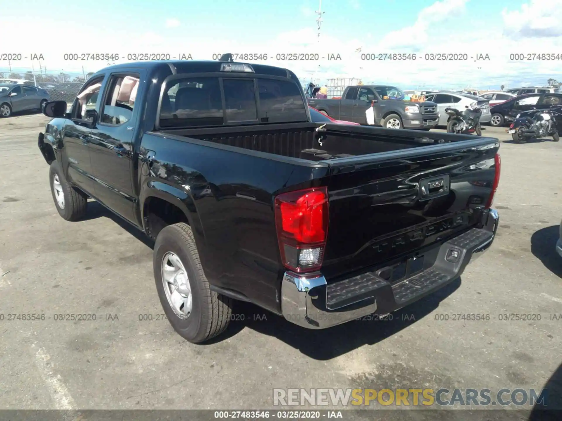 3 Photograph of a damaged car 5TFAX5GN9LX175695 TOYOTA TACOMA 2020