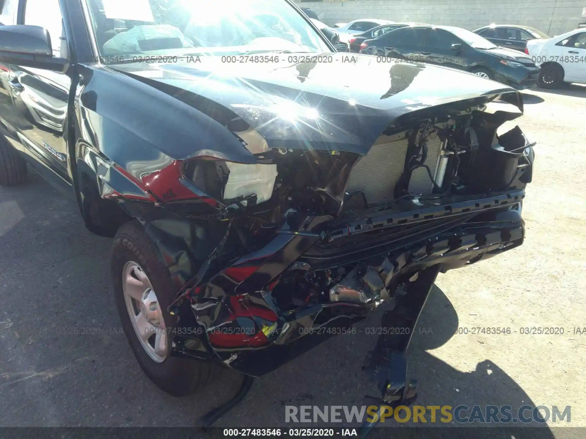 6 Photograph of a damaged car 5TFAX5GN9LX175695 TOYOTA TACOMA 2020