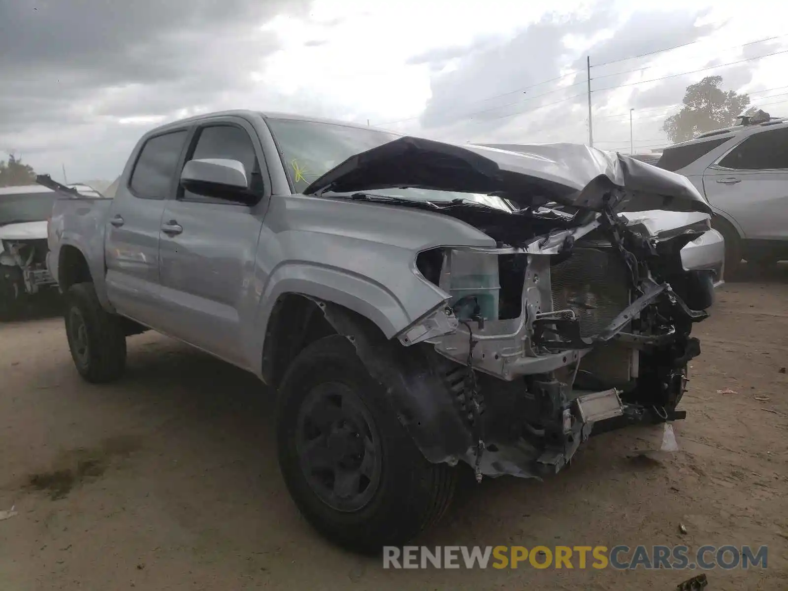 1 Photograph of a damaged car 5TFAX5GN9LX175857 TOYOTA TACOMA 2020