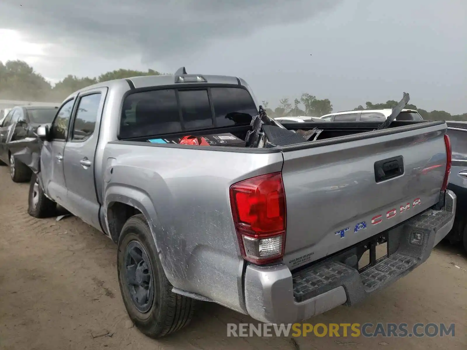 3 Photograph of a damaged car 5TFAX5GN9LX175857 TOYOTA TACOMA 2020