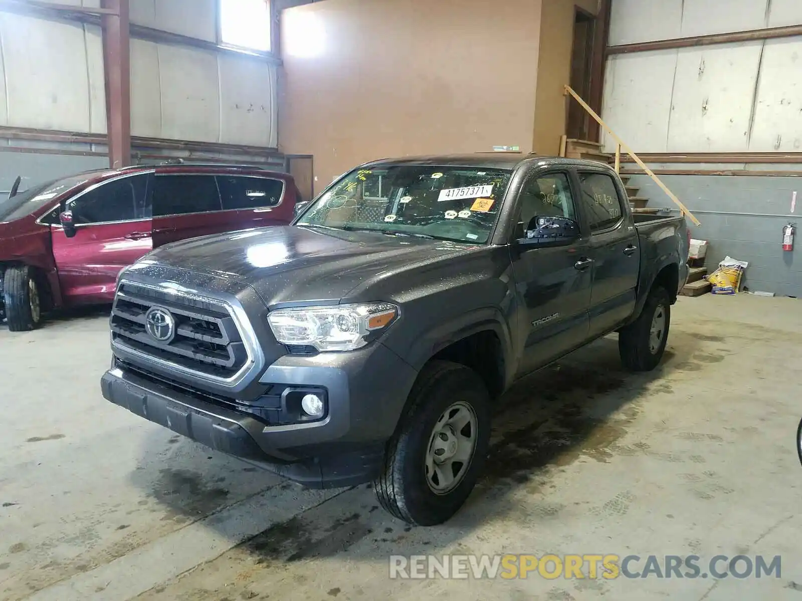 2 Photograph of a damaged car 5TFAX5GN9LX175955 TOYOTA TACOMA 2020