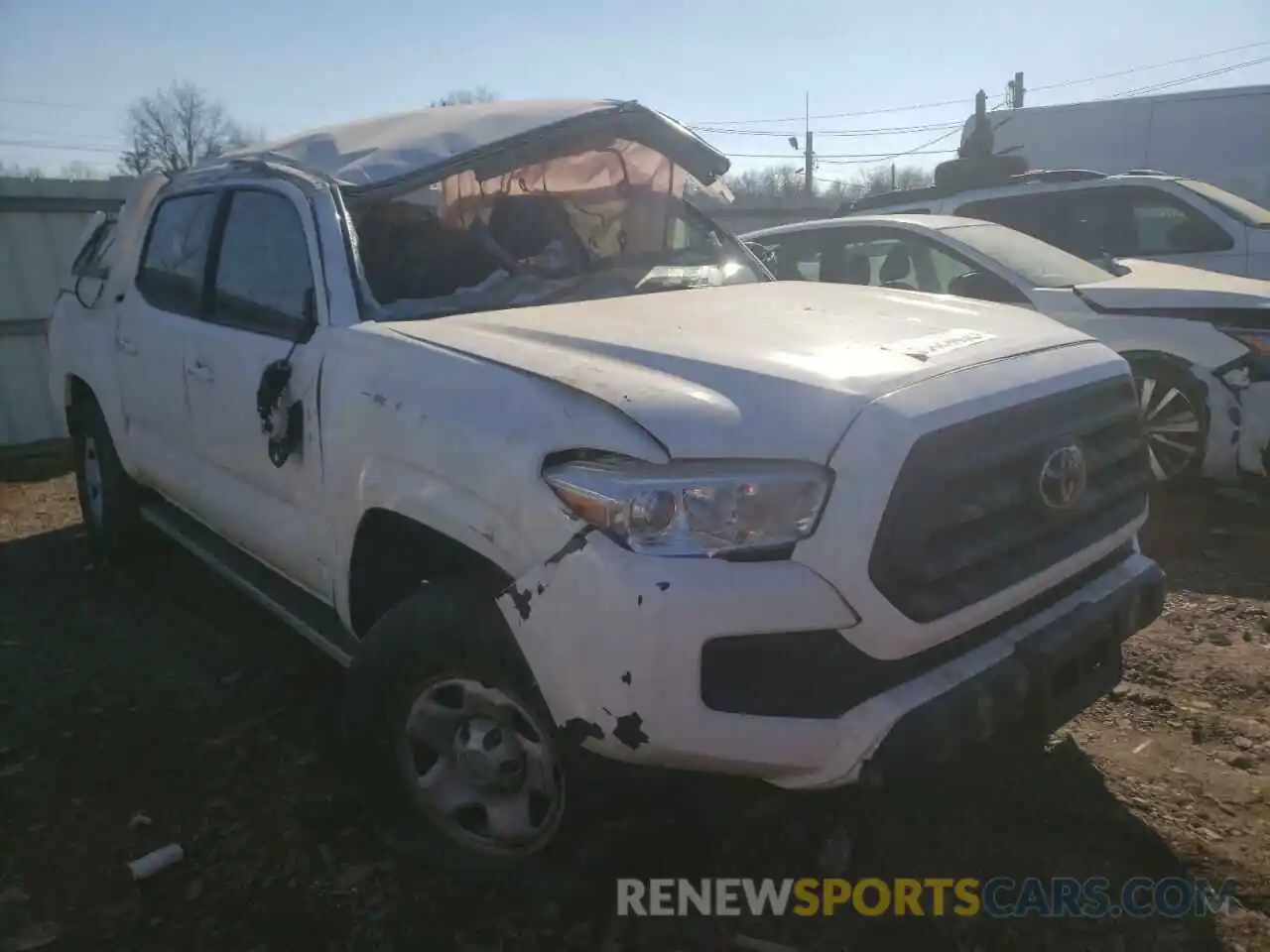 1 Photograph of a damaged car 5TFAX5GN9LX177639 TOYOTA TACOMA 2020