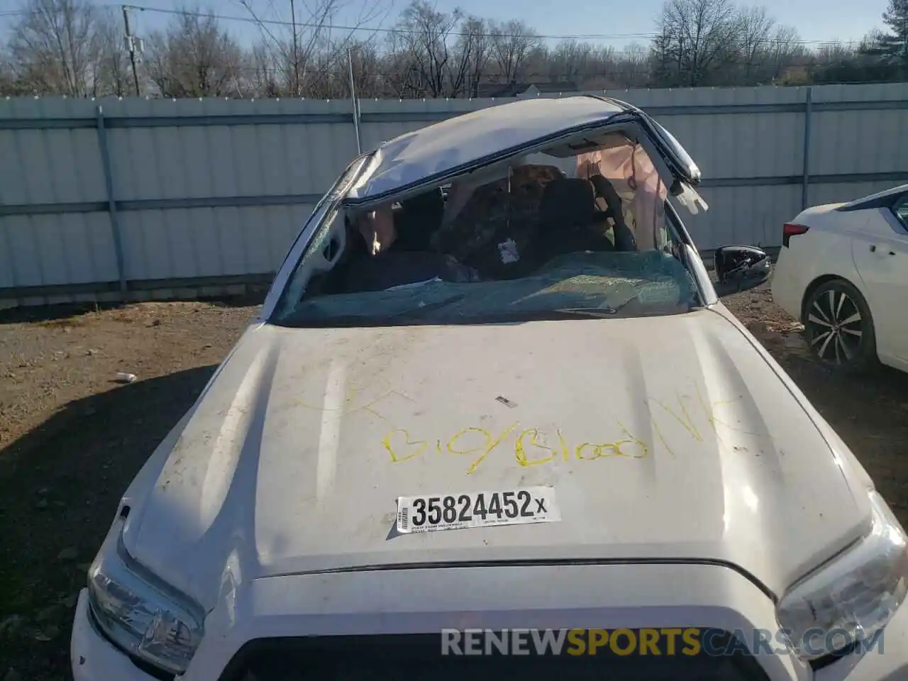 9 Photograph of a damaged car 5TFAX5GN9LX177639 TOYOTA TACOMA 2020