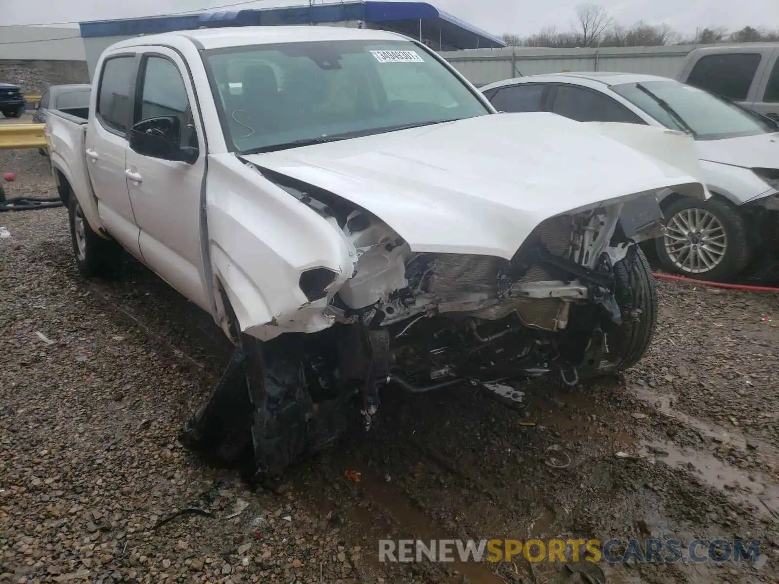 1 Photograph of a damaged car 5TFAX5GN9LX183795 TOYOTA TACOMA 2020