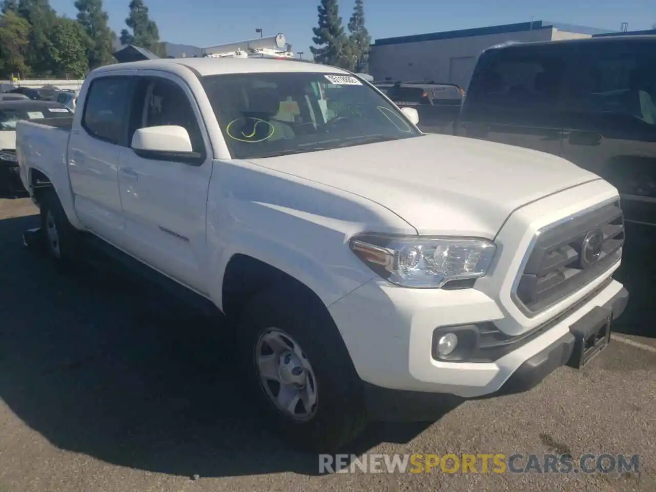 1 Photograph of a damaged car 5TFAX5GN9LX184252 TOYOTA TACOMA 2020