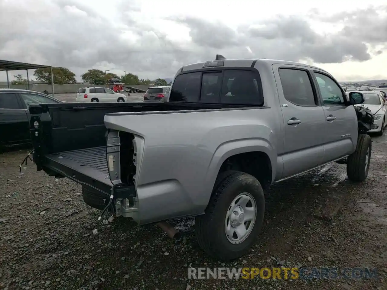 4 Photograph of a damaged car 5TFAX5GN9LX187930 TOYOTA TACOMA 2020