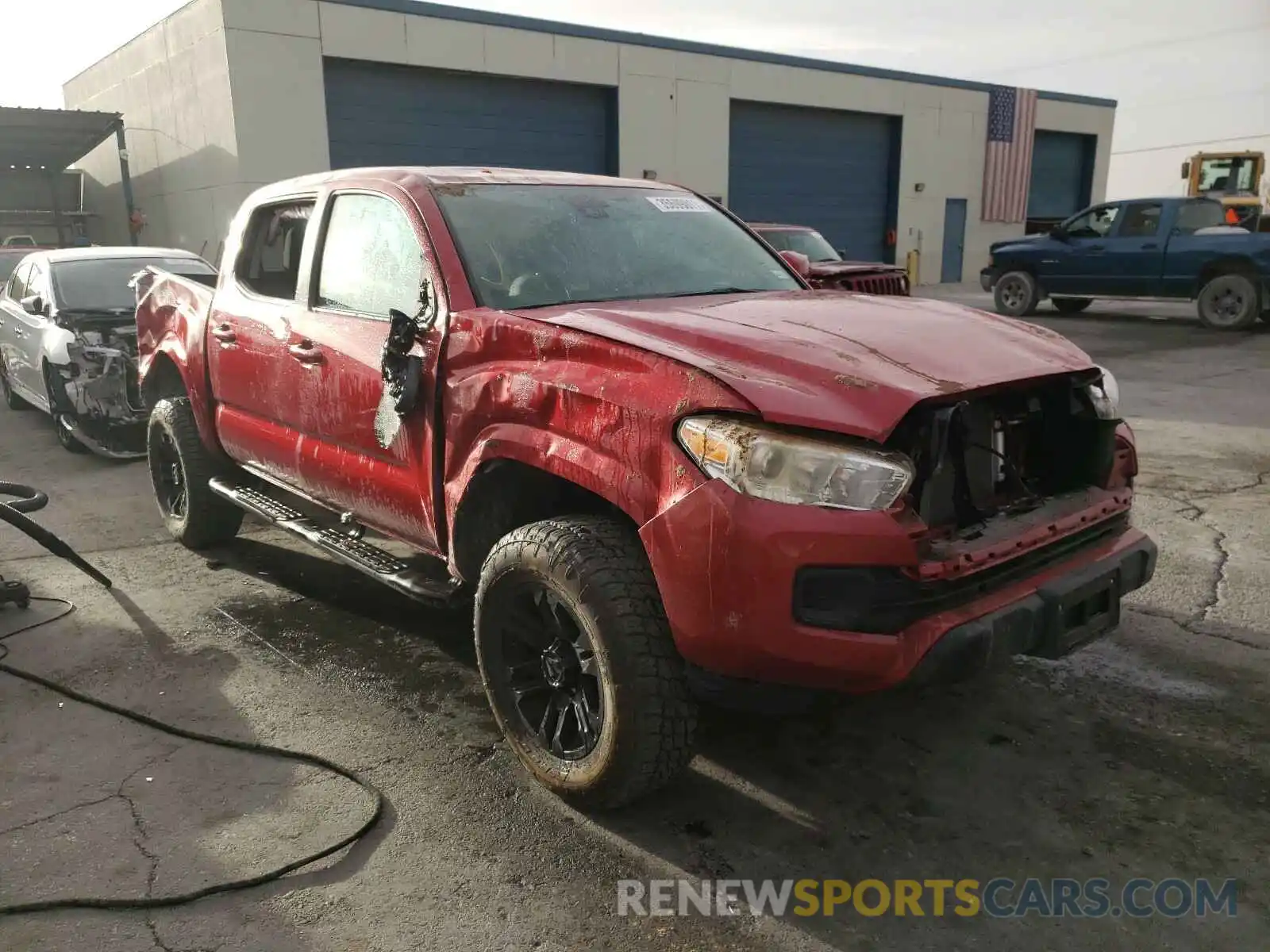 1 Photograph of a damaged car 5TFAX5GN9LX188060 TOYOTA TACOMA 2020