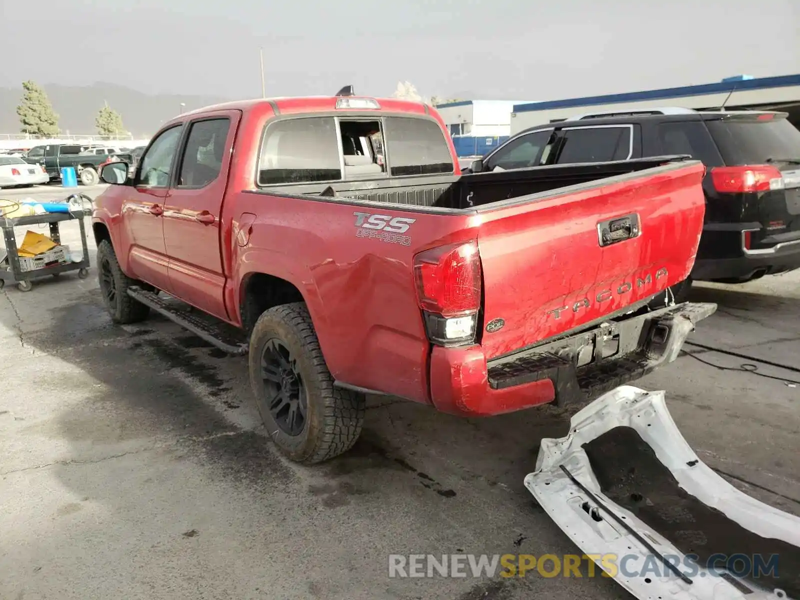 3 Photograph of a damaged car 5TFAX5GN9LX188060 TOYOTA TACOMA 2020