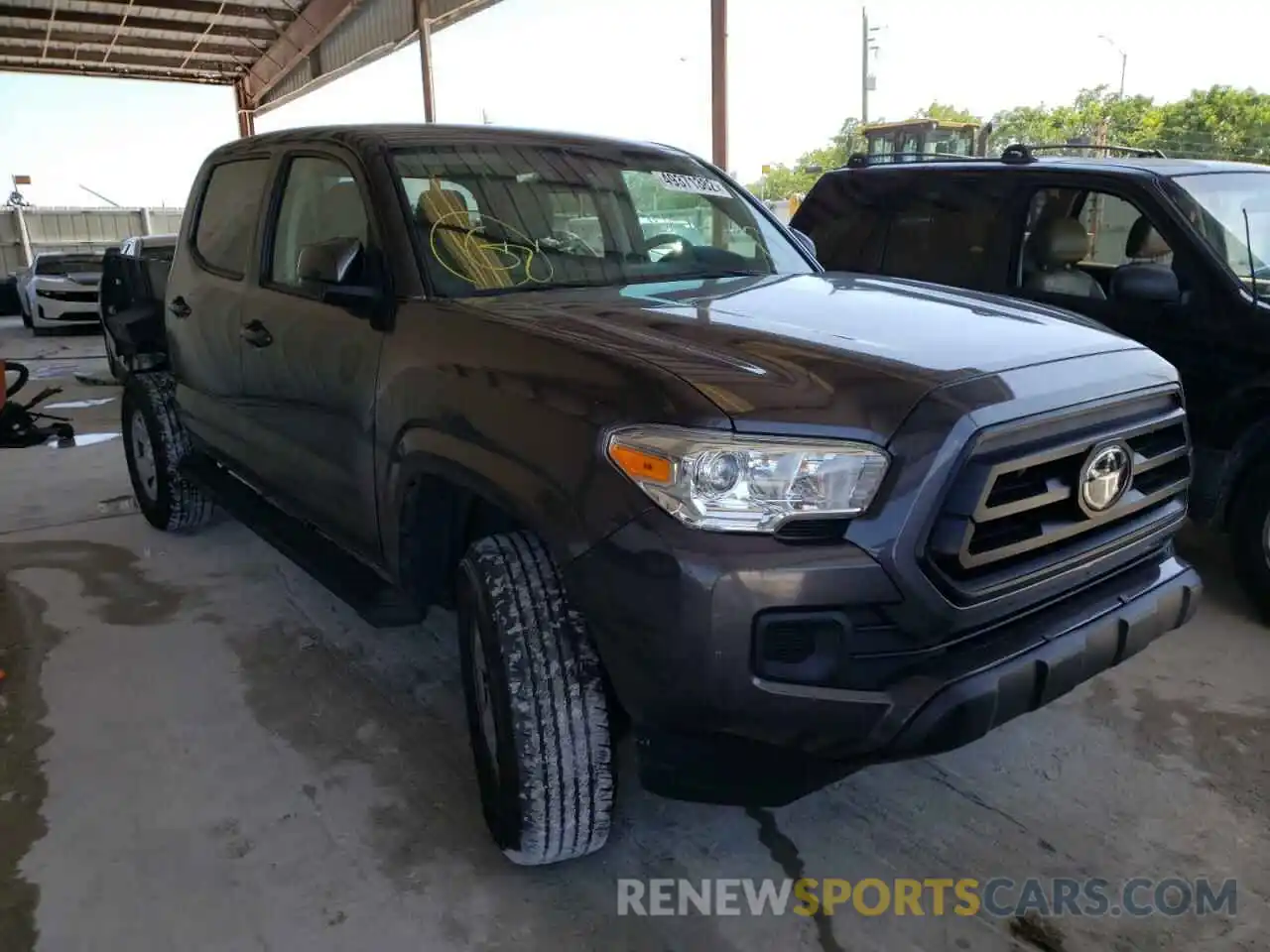 1 Photograph of a damaged car 5TFAX5GNXLX167184 TOYOTA TACOMA 2020