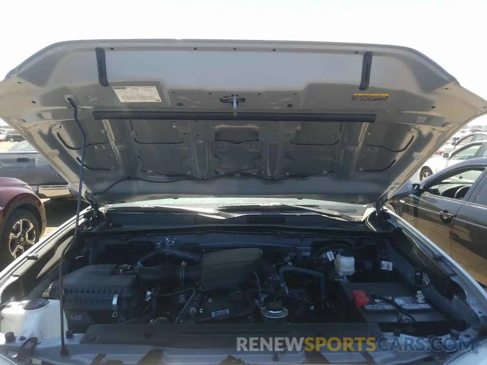 7 Photograph of a damaged car 5TFAX5GNXLX172417 TOYOTA TACOMA 2020