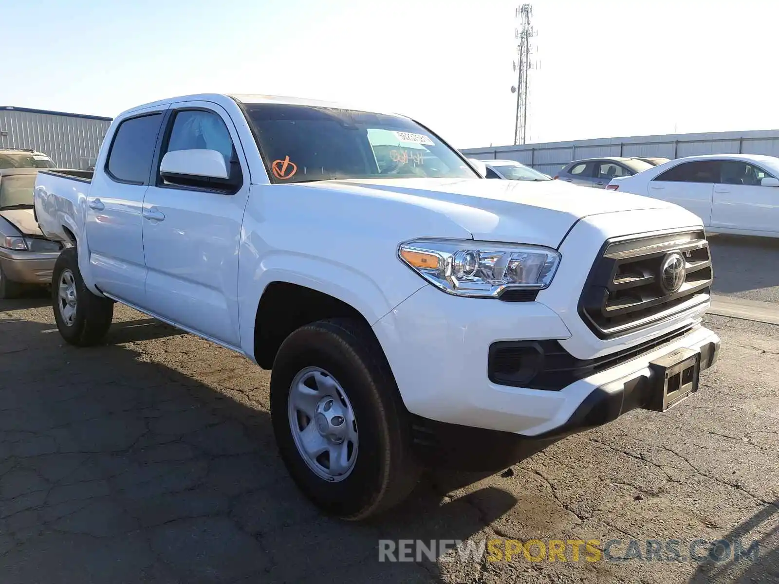 1 Photograph of a damaged car 5TFAX5GNXLX175091 TOYOTA TACOMA 2020