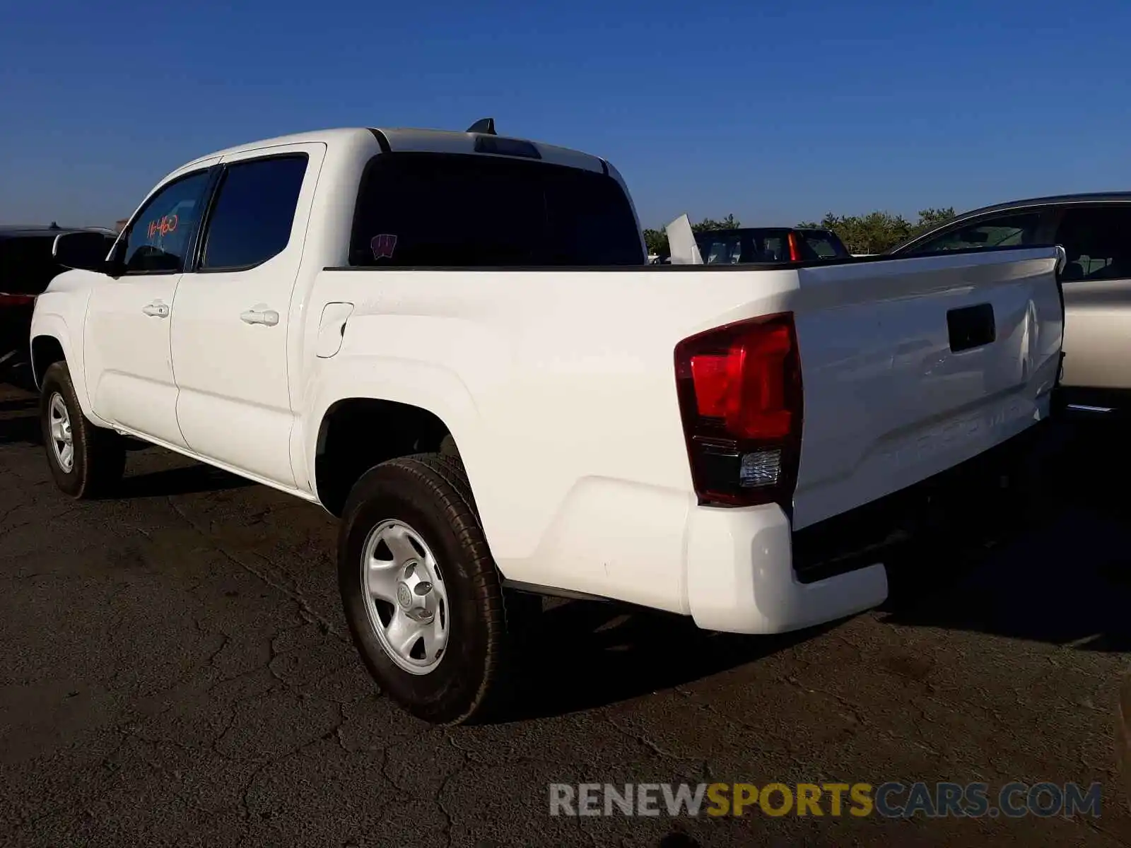 3 Photograph of a damaged car 5TFAX5GNXLX175091 TOYOTA TACOMA 2020