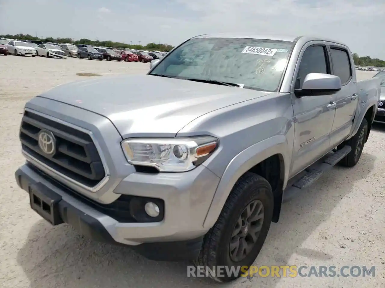 2 Photograph of a damaged car 5TFAX5GNXLX177939 TOYOTA TACOMA 2020