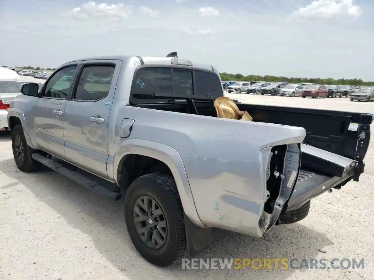 3 Photograph of a damaged car 5TFAX5GNXLX177939 TOYOTA TACOMA 2020