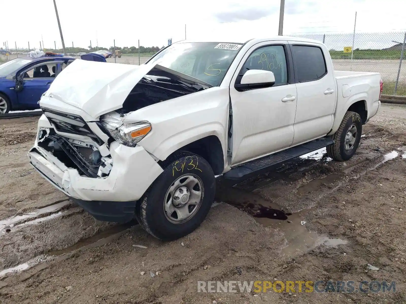 2 Фотография поврежденного автомобиля 5TFAX5GNXLX180646 TOYOTA TACOMA 2020