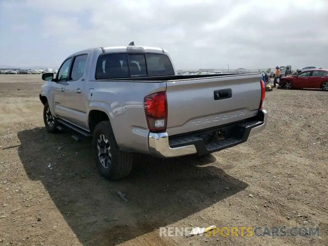 3 Photograph of a damaged car 5TFAX5GNXLX181120 TOYOTA TACOMA 2020