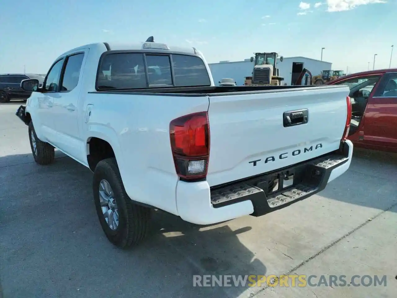 3 Photograph of a damaged car 5TFAX5GNXLX184373 TOYOTA TACOMA 2020