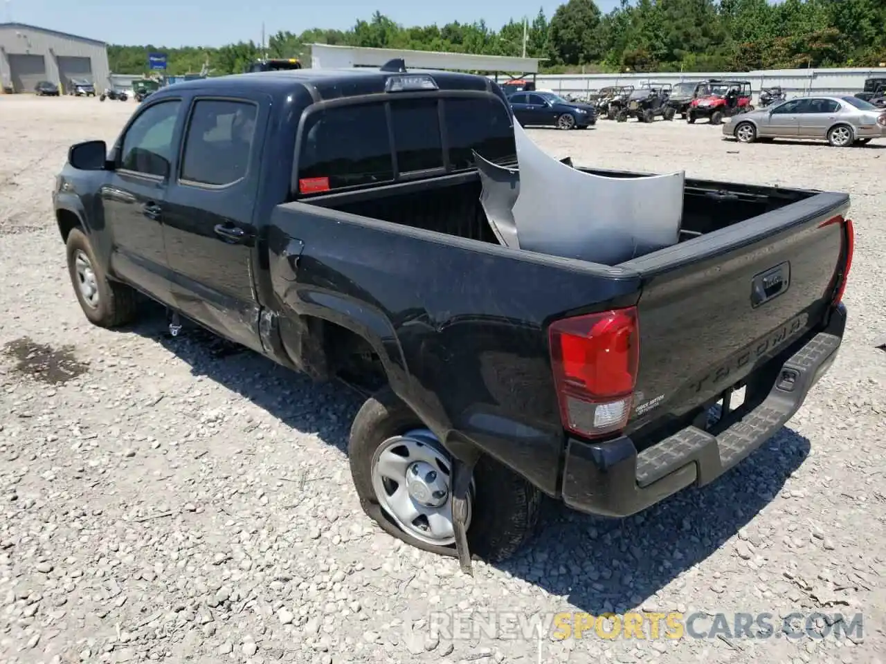 3 Photograph of a damaged car 5TFAX5GNXLX186463 TOYOTA TACOMA 2020