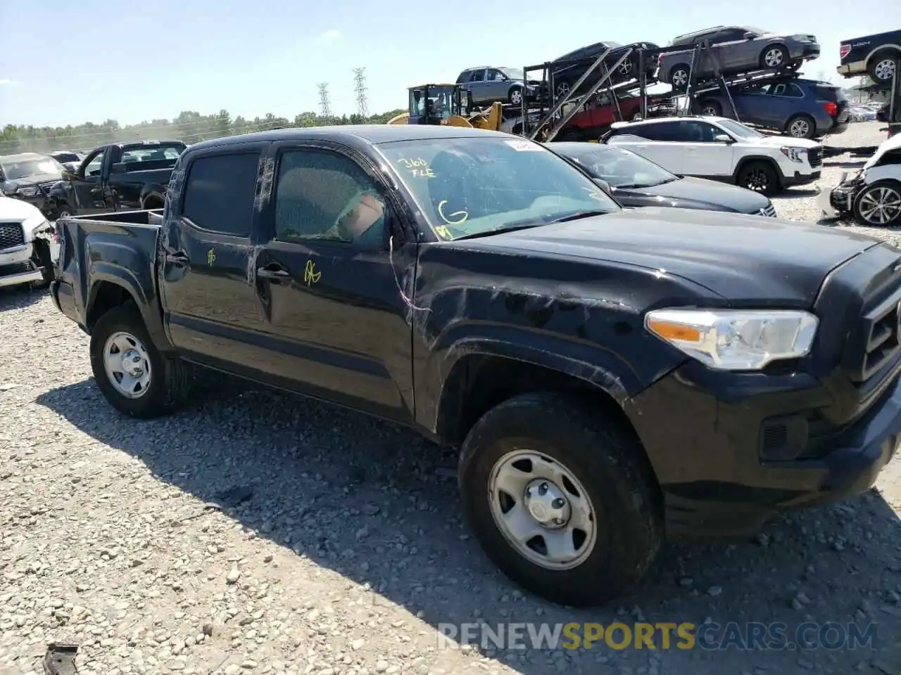 9 Photograph of a damaged car 5TFAX5GNXLX186463 TOYOTA TACOMA 2020