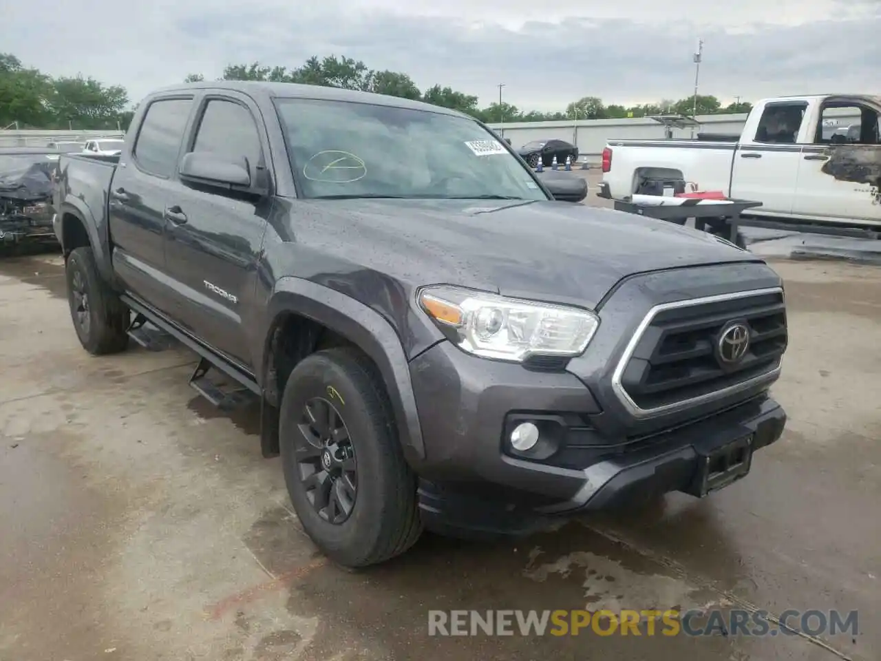 1 Photograph of a damaged car 5TFAZ5CN1LX089281 TOYOTA TACOMA 2020