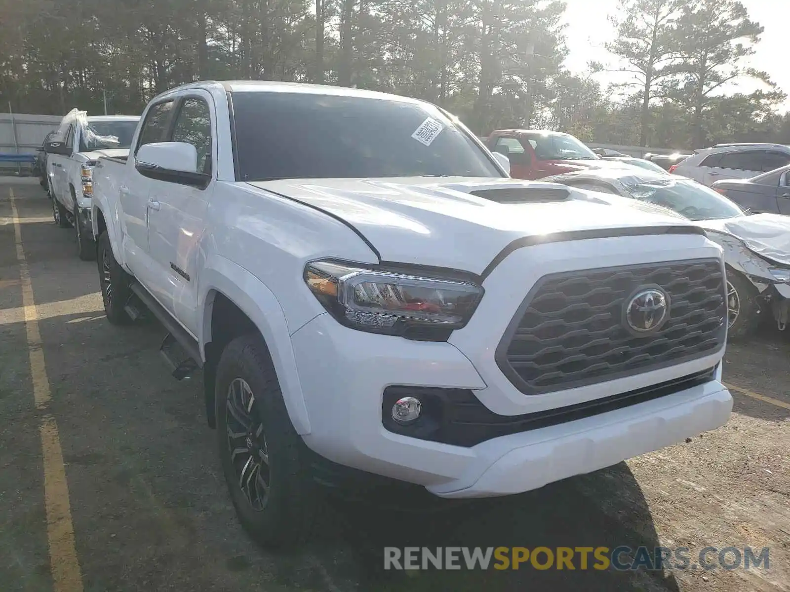 1 Photograph of a damaged car 5TFAZ5CN2LX092013 TOYOTA TACOMA 2020