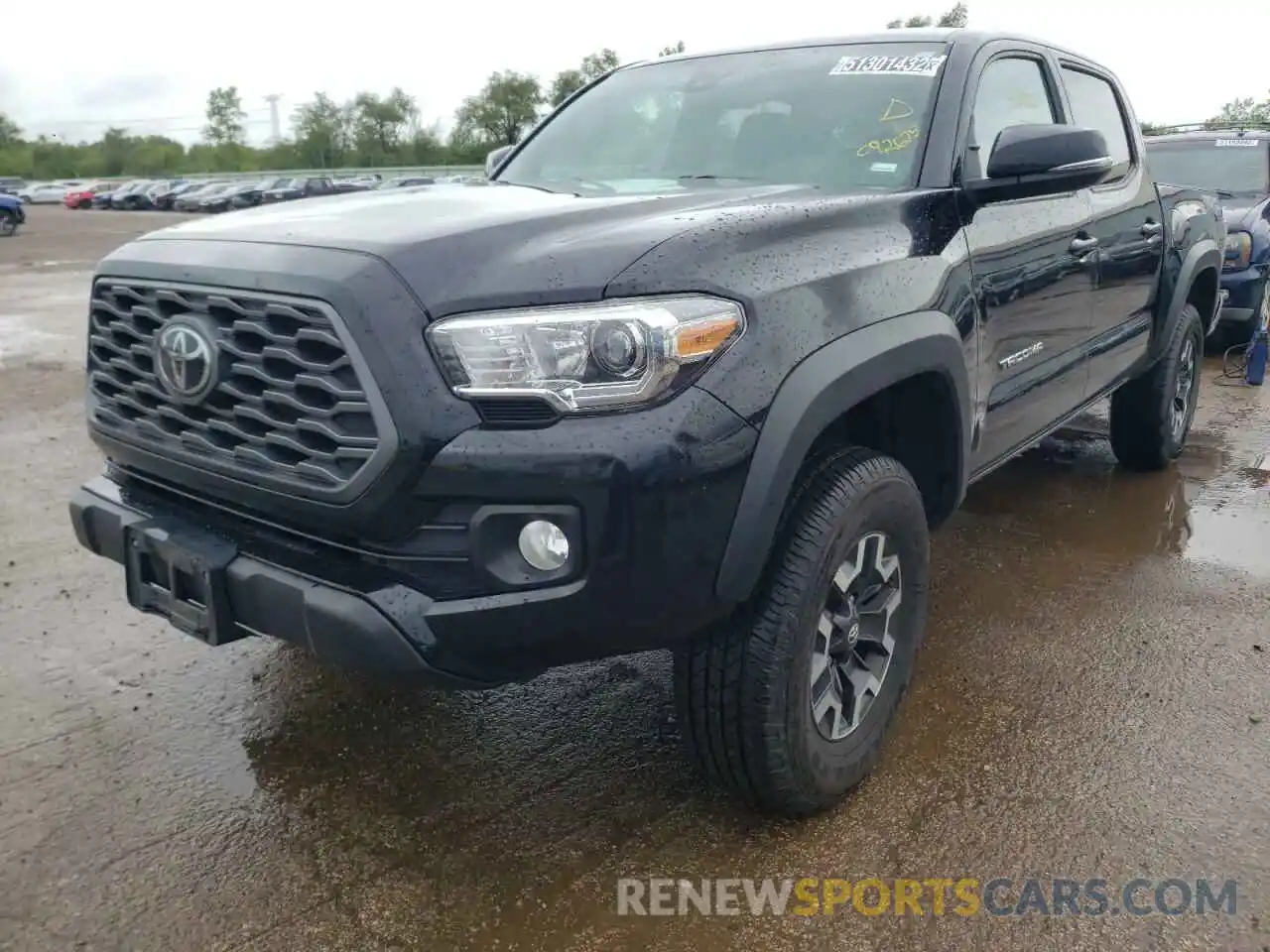 2 Photograph of a damaged car 5TFAZ5CN2LX092674 TOYOTA TACOMA 2020