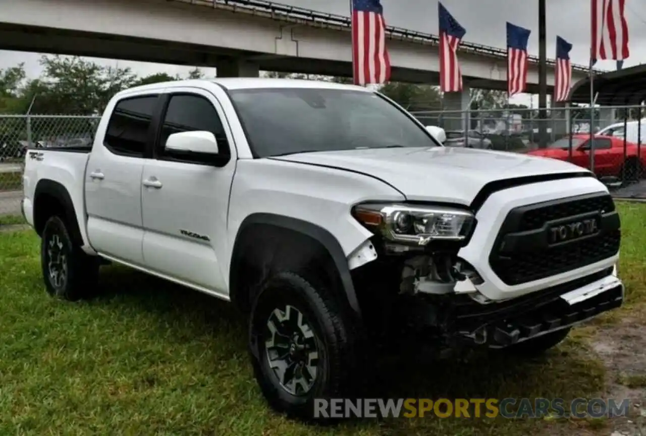 1 Photograph of a damaged car 5TFAZ5CN3LX092019 TOYOTA TACOMA 2020