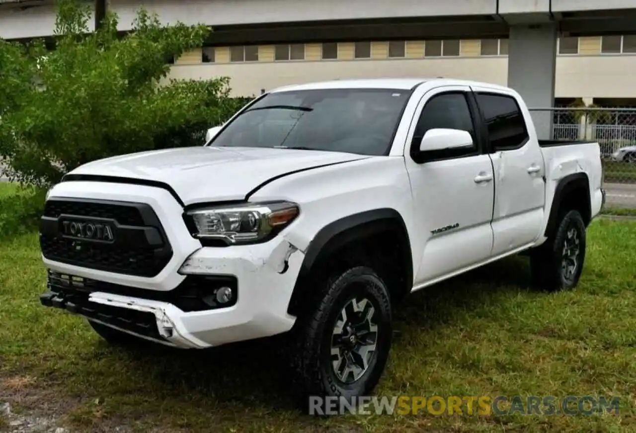 2 Photograph of a damaged car 5TFAZ5CN3LX092019 TOYOTA TACOMA 2020