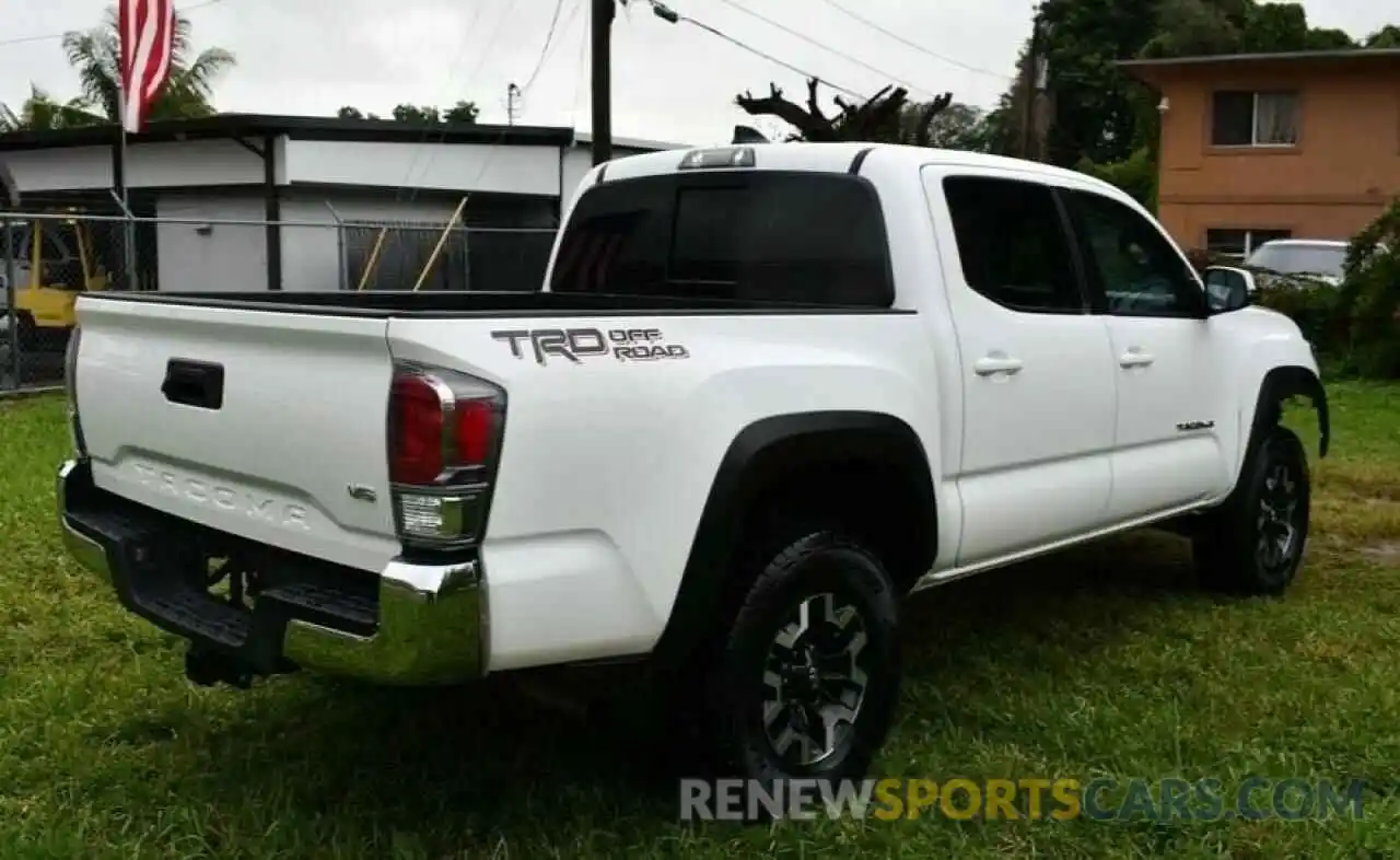 4 Photograph of a damaged car 5TFAZ5CN3LX092019 TOYOTA TACOMA 2020