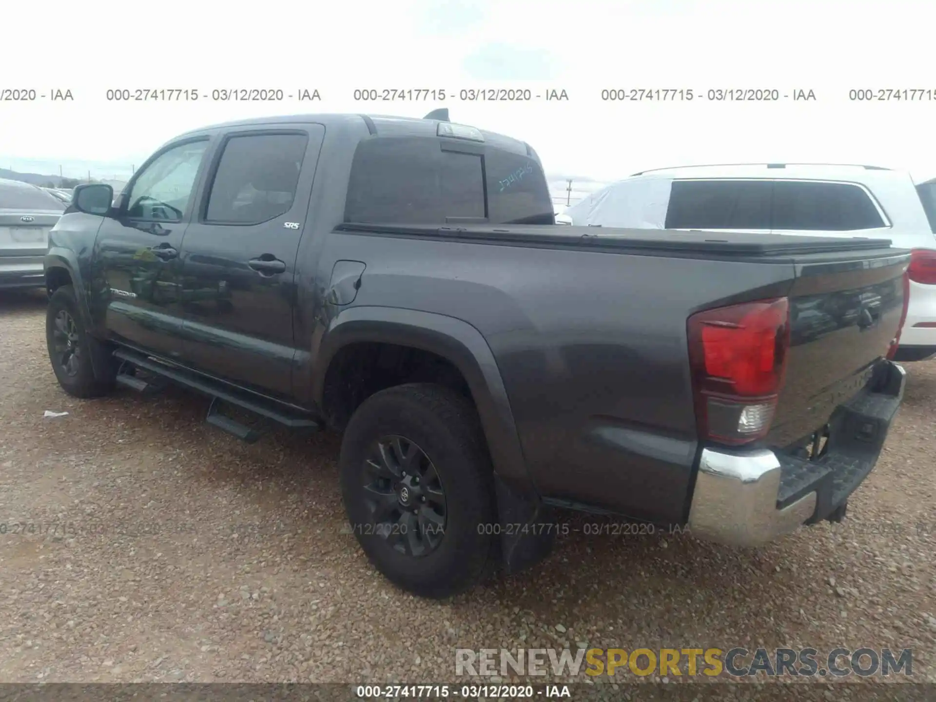 3 Photograph of a damaged car 5TFAZ5CN3LX092151 TOYOTA TACOMA 2020