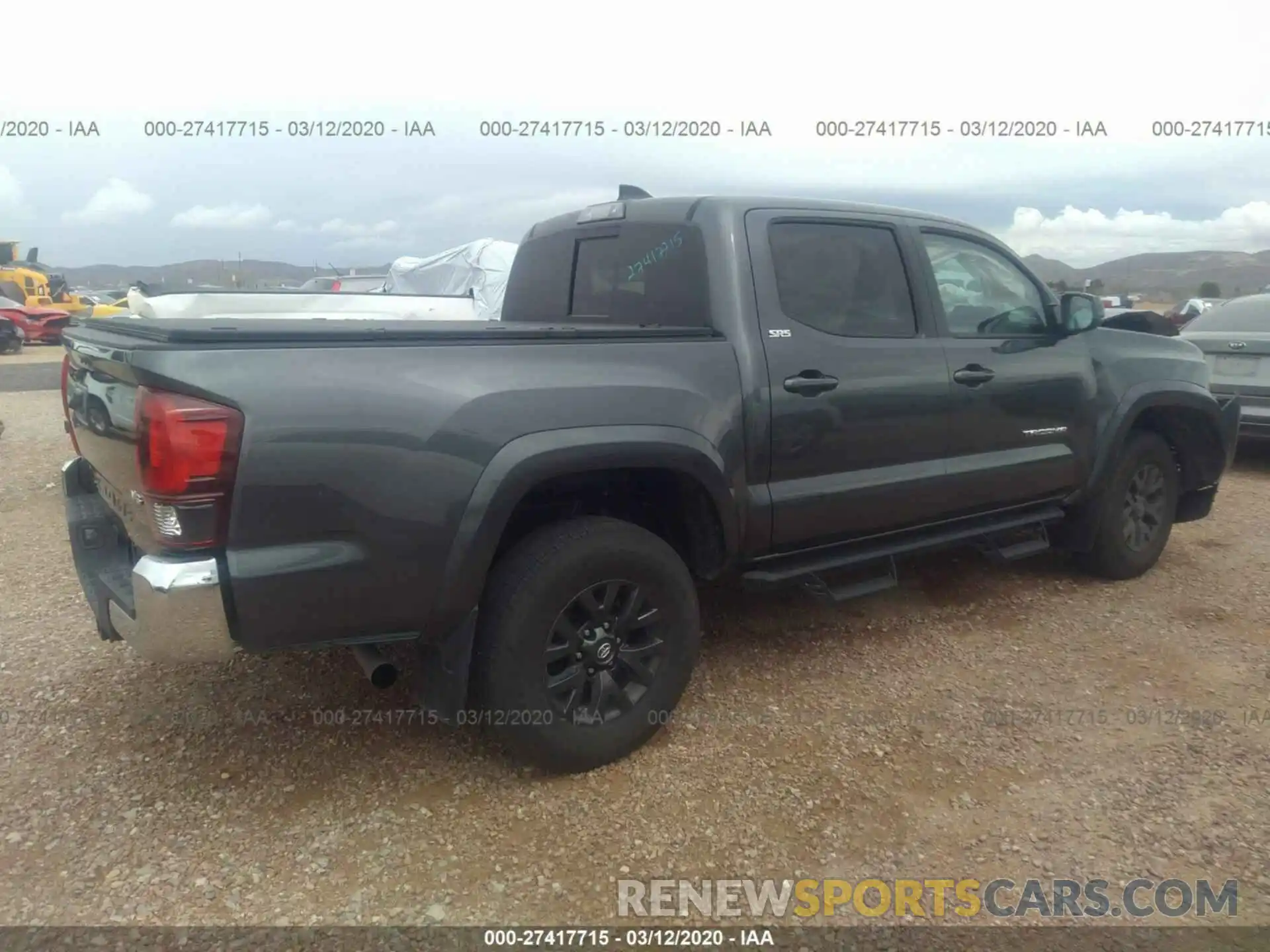 4 Photograph of a damaged car 5TFAZ5CN3LX092151 TOYOTA TACOMA 2020