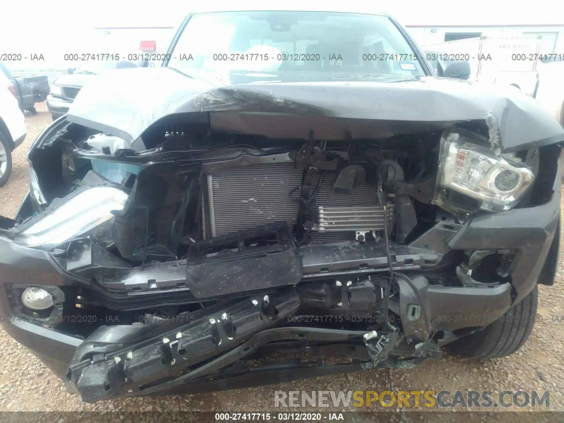 6 Photograph of a damaged car 5TFAZ5CN3LX092151 TOYOTA TACOMA 2020