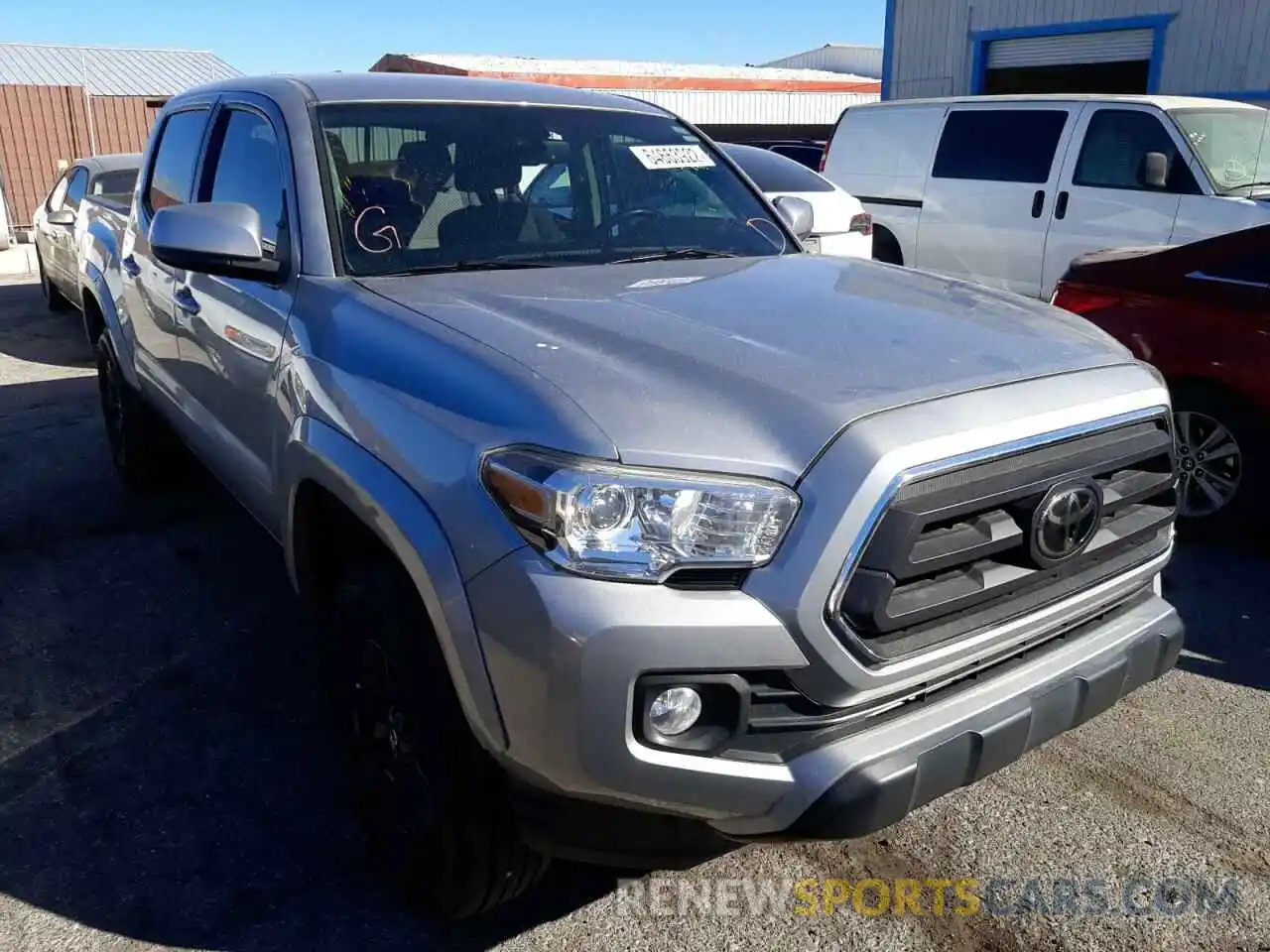 1 Photograph of a damaged car 5TFAZ5CN4LX090232 TOYOTA TACOMA 2020