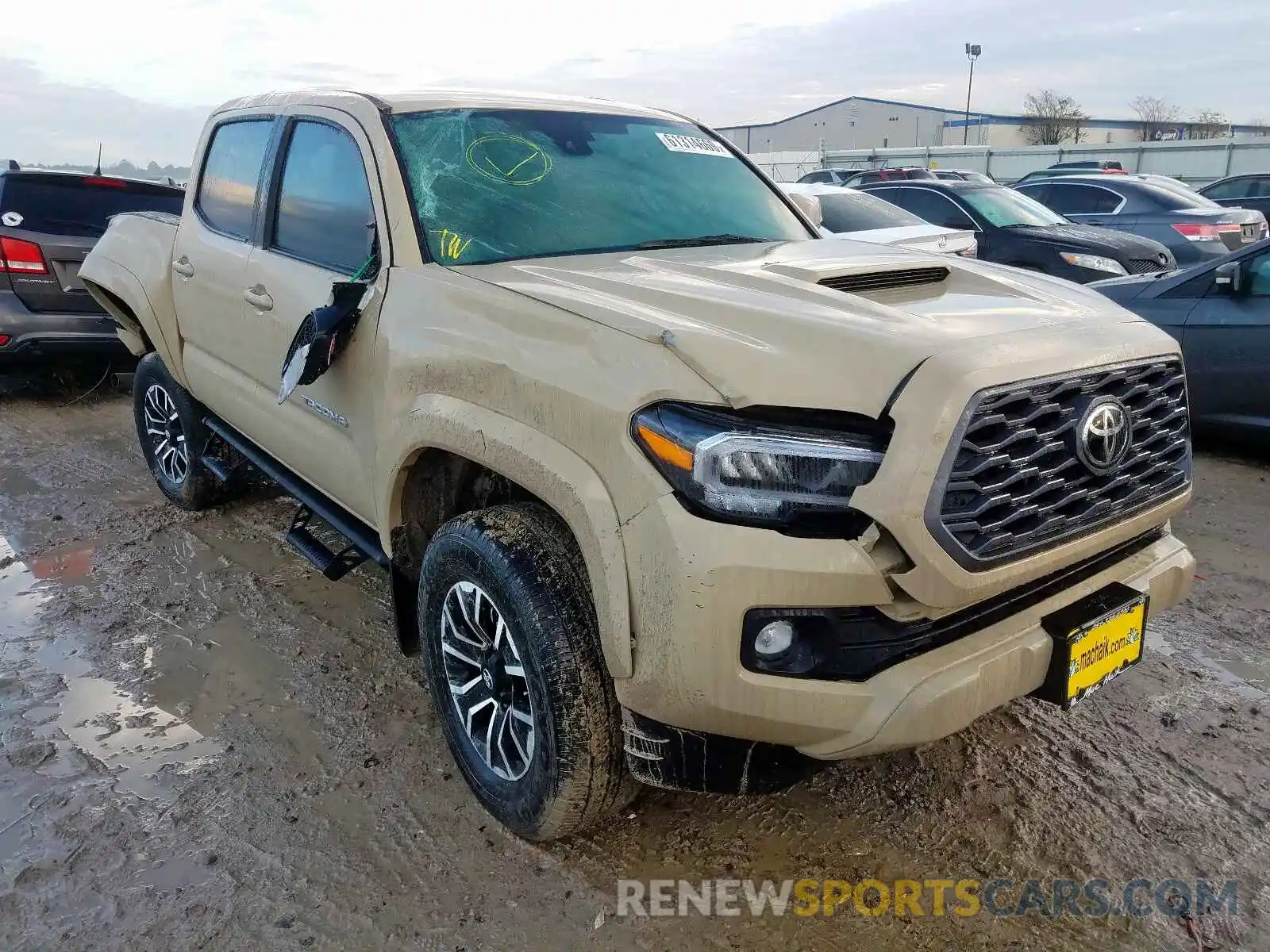 1 Photograph of a damaged car 5TFAZ5CN6LX089938 TOYOTA TACOMA 2020