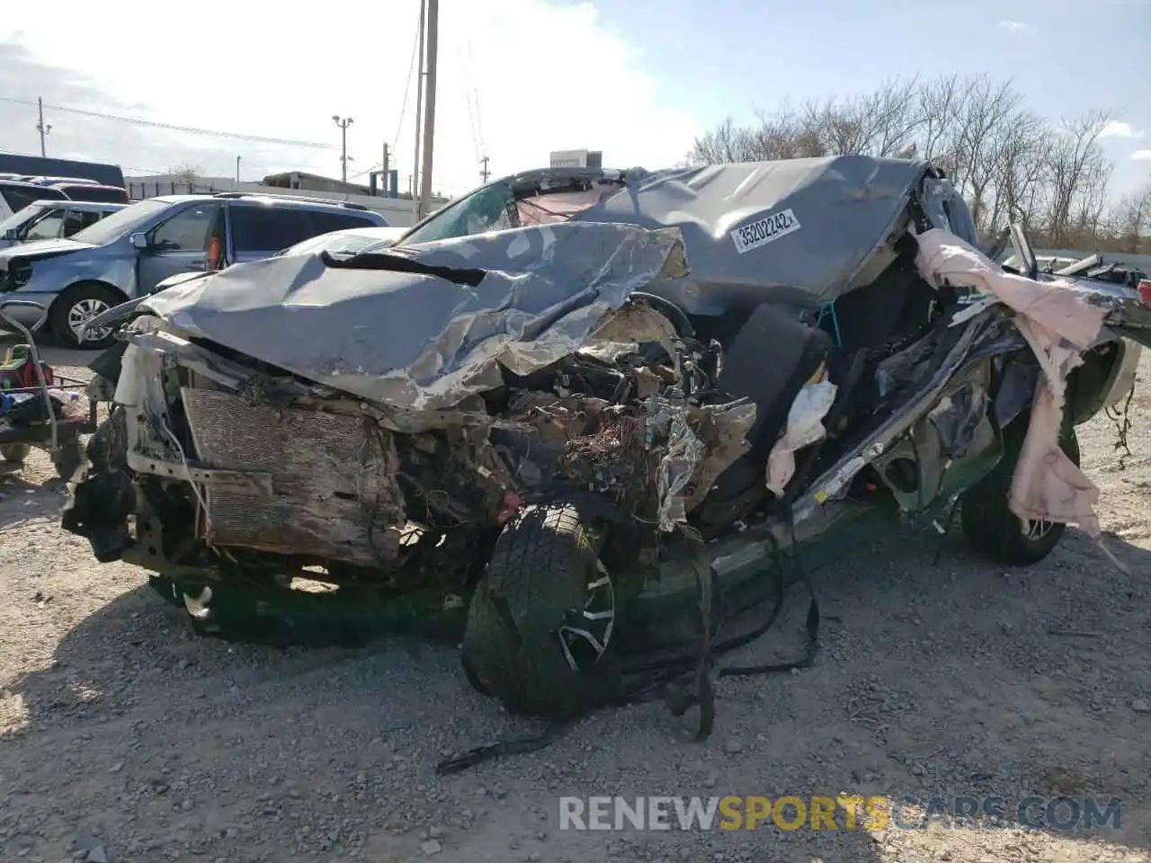 9 Photograph of a damaged car 5TFAZ5CN6LX093357 TOYOTA TACOMA 2020