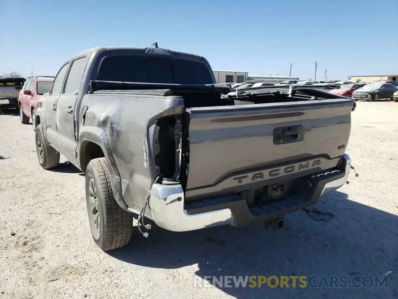 3 Photograph of a damaged car 5TFAZ5CN6LX094394 TOYOTA TACOMA 2020