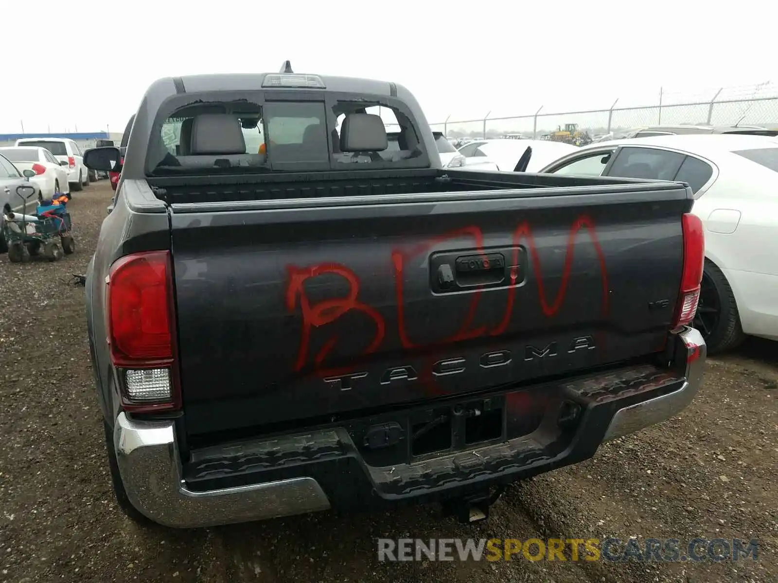 9 Photograph of a damaged car 5TFAZ5CN8LX091741 TOYOTA TACOMA 2020