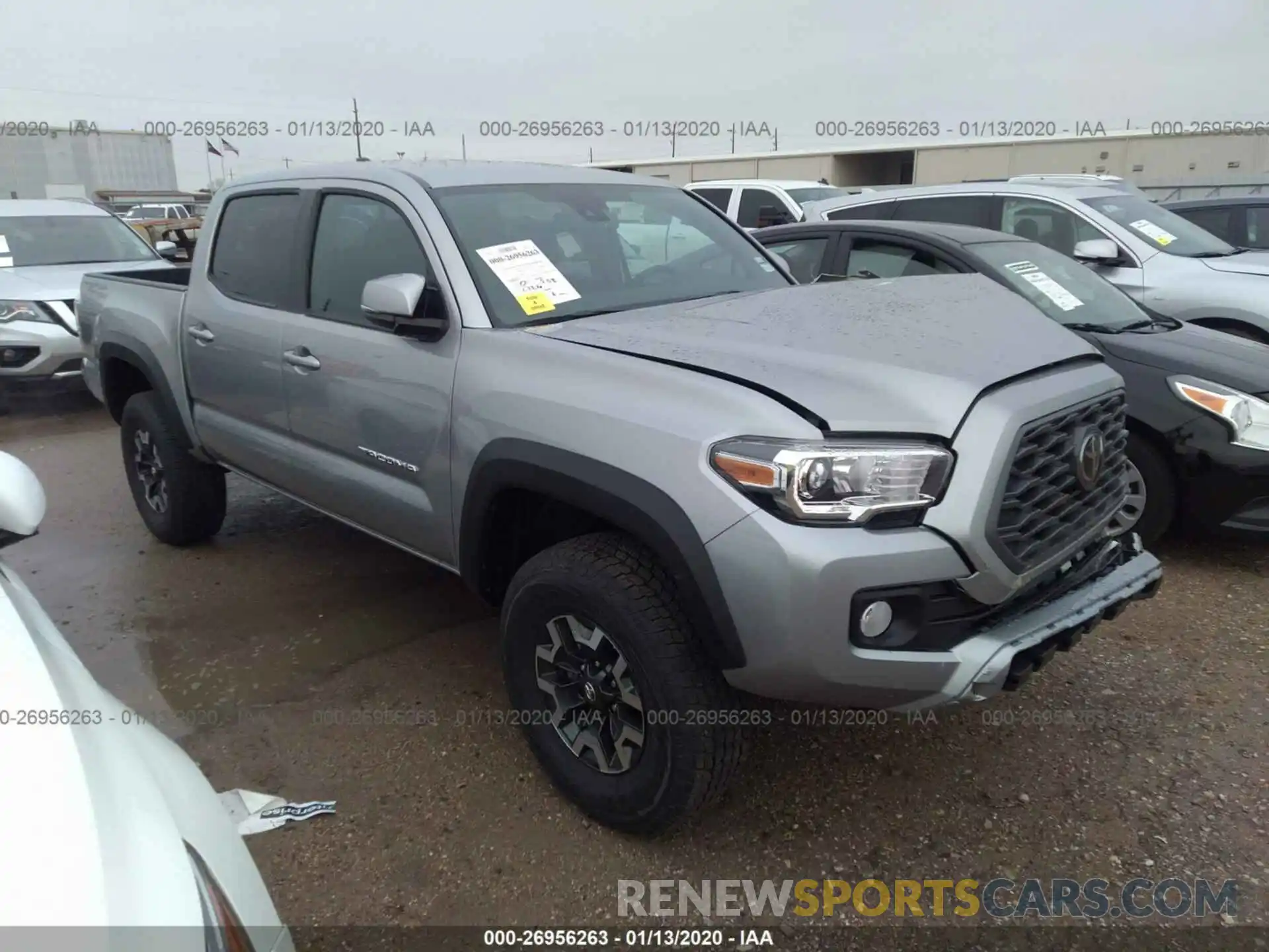 1 Photograph of a damaged car 5TFAZ5CNXLX090879 TOYOTA TACOMA 2020