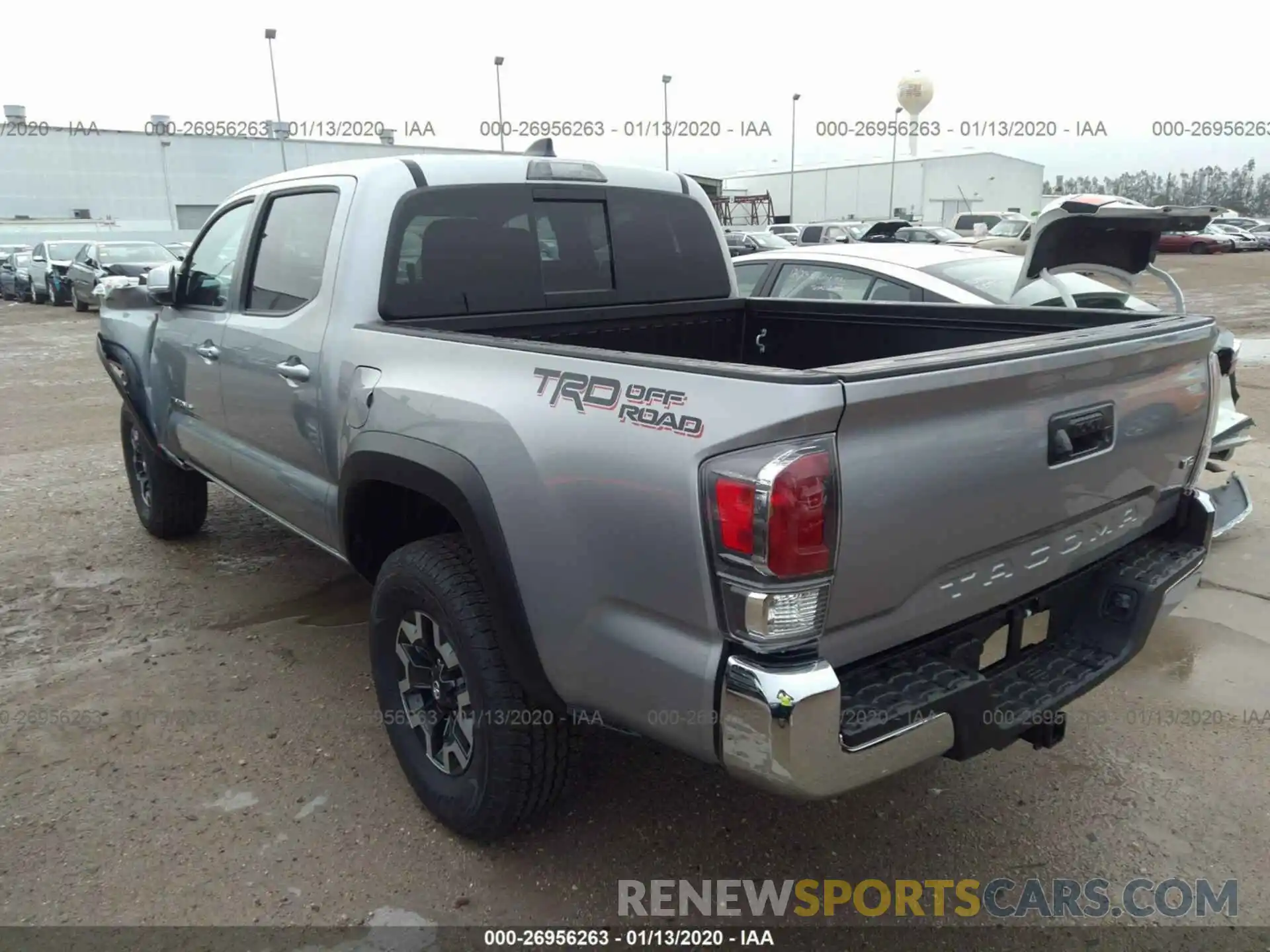 3 Фотография поврежденного автомобиля 5TFAZ5CNXLX090879 TOYOTA TACOMA 2020