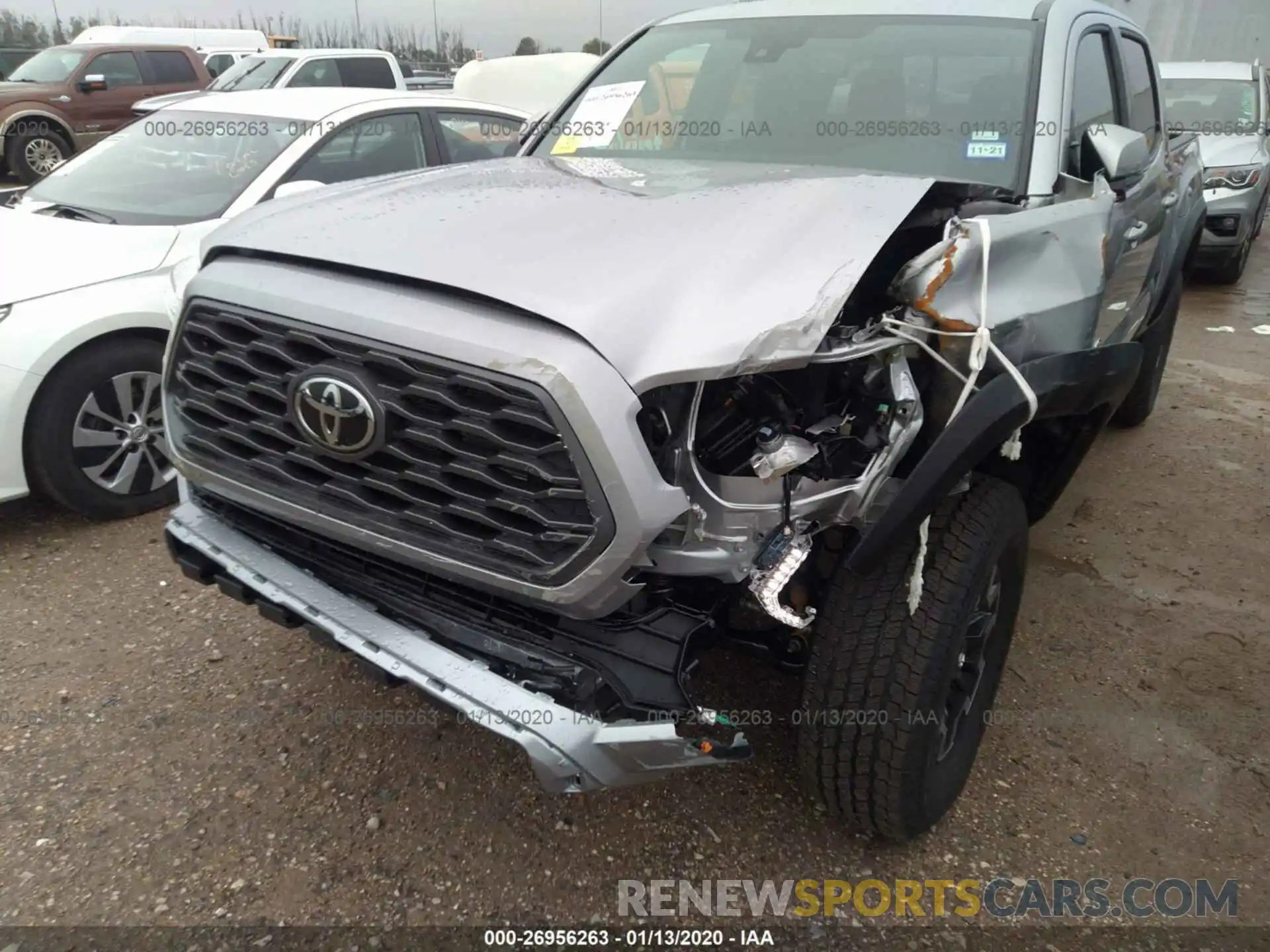 6 Photograph of a damaged car 5TFAZ5CNXLX090879 TOYOTA TACOMA 2020