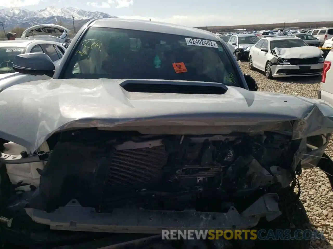 7 Photograph of a damaged car 5TFCZ5AN0LX219952 TOYOTA TACOMA 2020