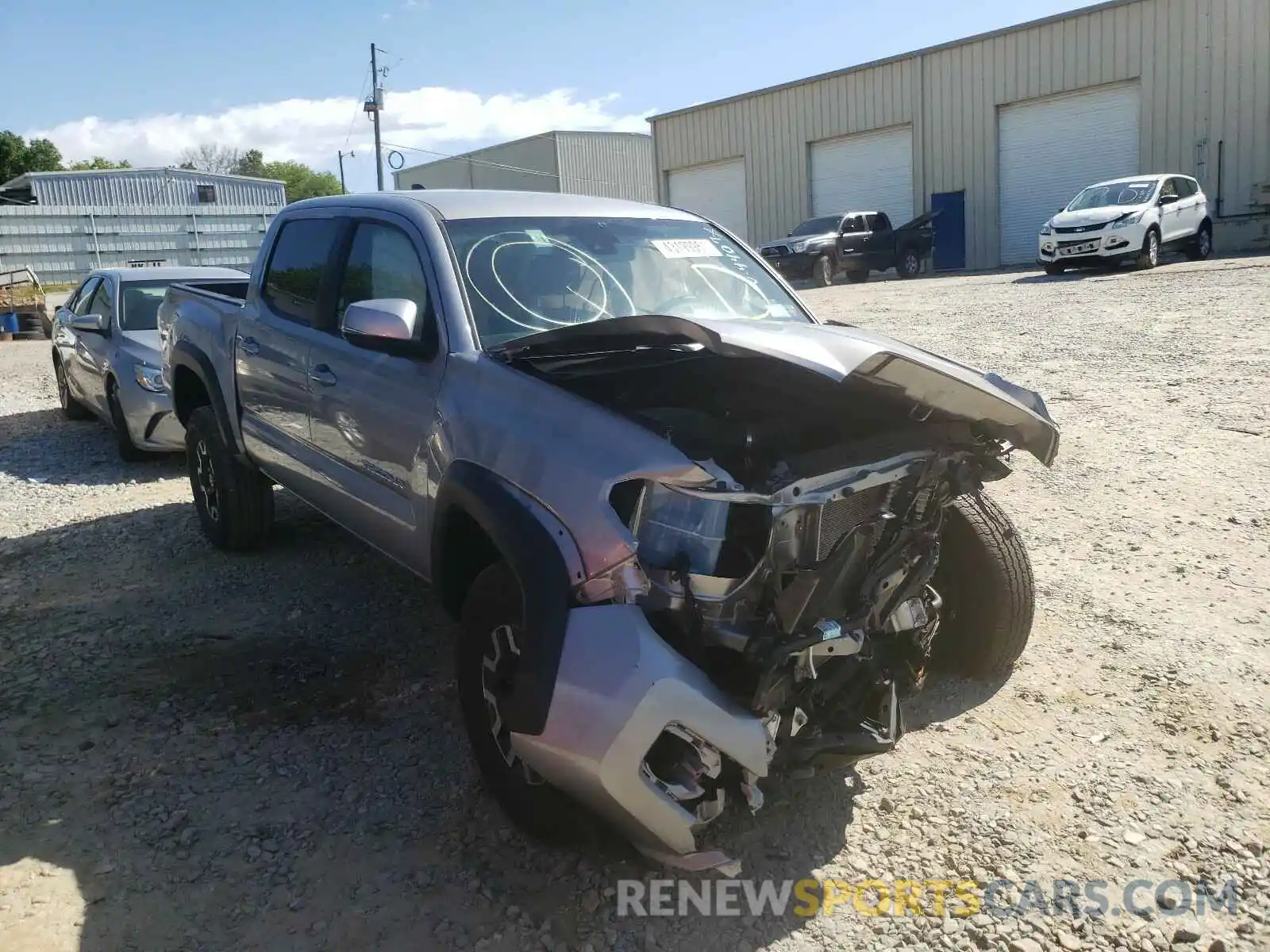 1 Photograph of a damaged car 5TFCZ5AN0LX224407 TOYOTA TACOMA 2020