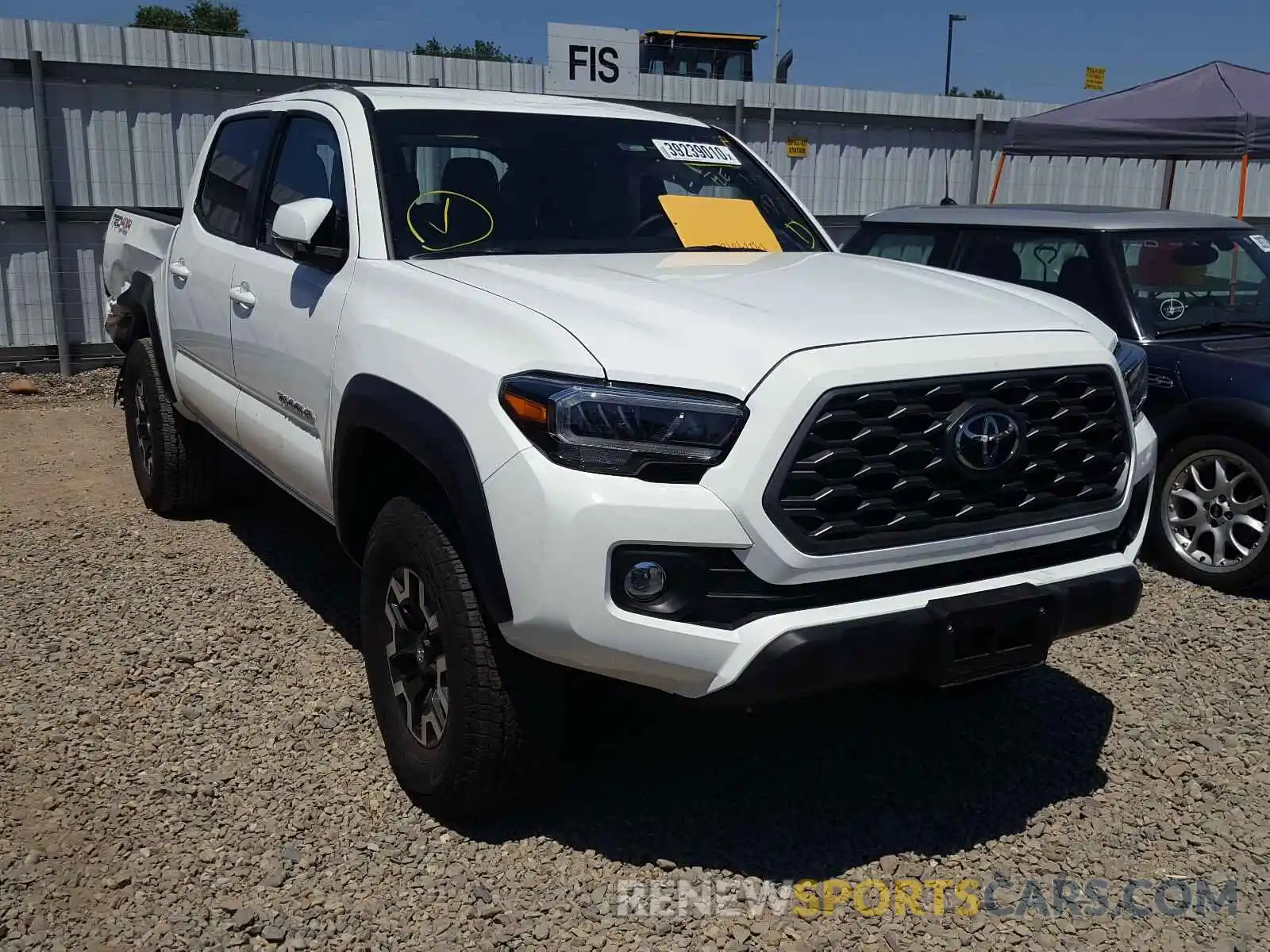 1 Photograph of a damaged car 5TFCZ5AN0LX226187 TOYOTA TACOMA 2020