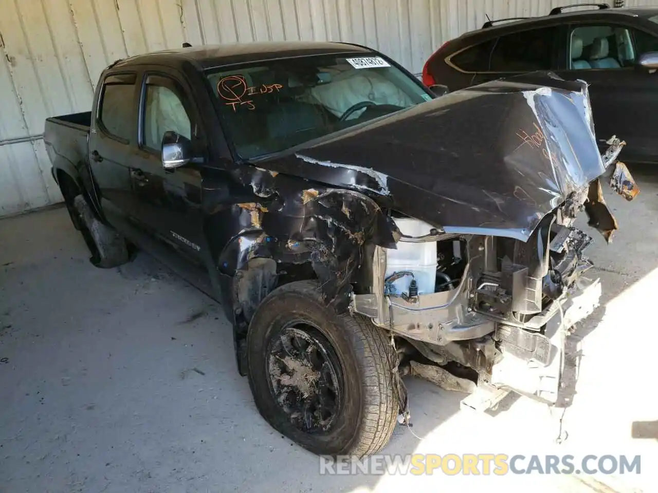 1 Photograph of a damaged car 5TFCZ5AN0LX236296 TOYOTA TACOMA 2020